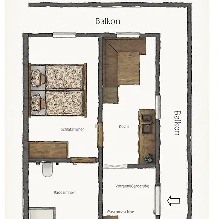 Tischla & Apartament Maria Luggau